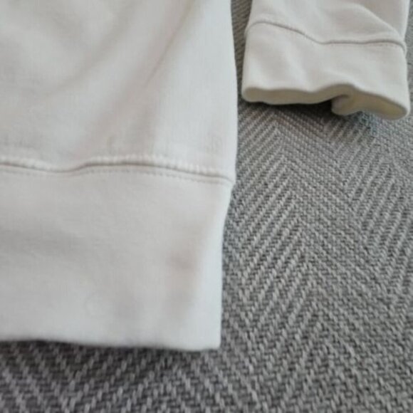 Tultex 340 Sweatshirt Men's Size Large White D A  D A Graphic Y2K Relaxed Fit - Picture 2 of 13